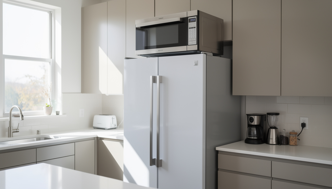 découvrez si installer un micro-ondes au-dessus du frigo est pratique et sécurisé. conseils, avantages et inconvénients pour optimiser votre cuisine.