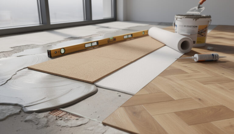 découvrez comment choisir la meilleure sous couche parquet pour le rattrapage de niveau et assurer une pose parfaite de votre revêtement de sol.