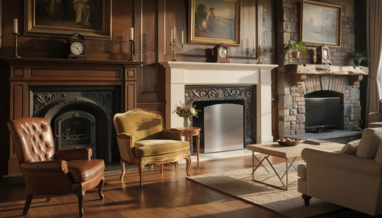 découvrez comment choisir le style idéal pour habiller l'insert de votre cheminée ancienne et sublimer votre intérieur avec élégance et authenticité.