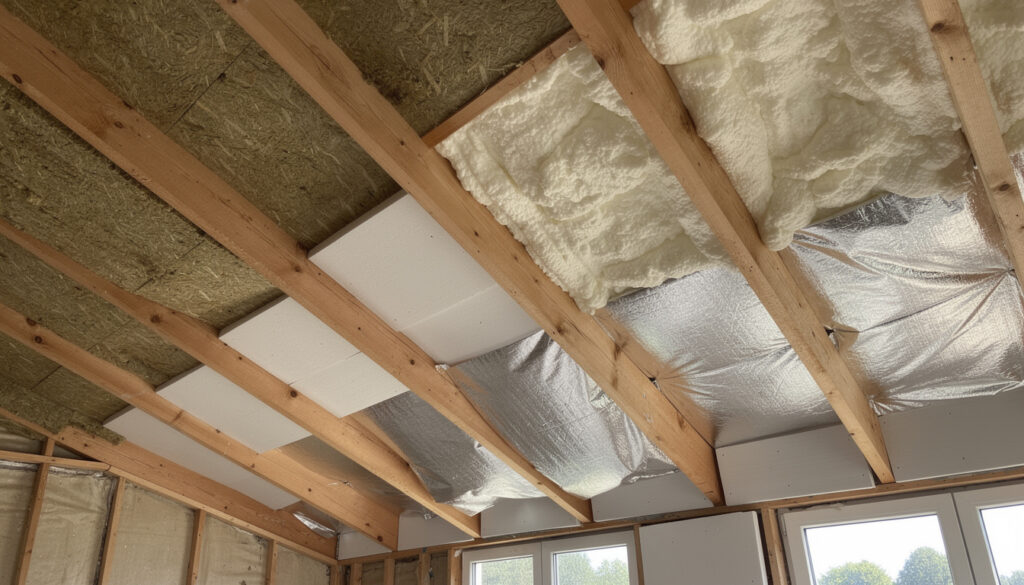 découvrez quelles solutions d'isolation choisir entre les poutres de plafond pour améliorer le confort thermique et acoustique de votre intérieur.