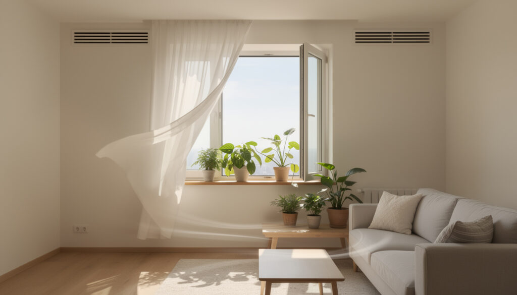 découvrez les solutions de ventilation mécanique contrôlée sans électricité pour assurer un air sain et une ventilation efficace dans votre logement.