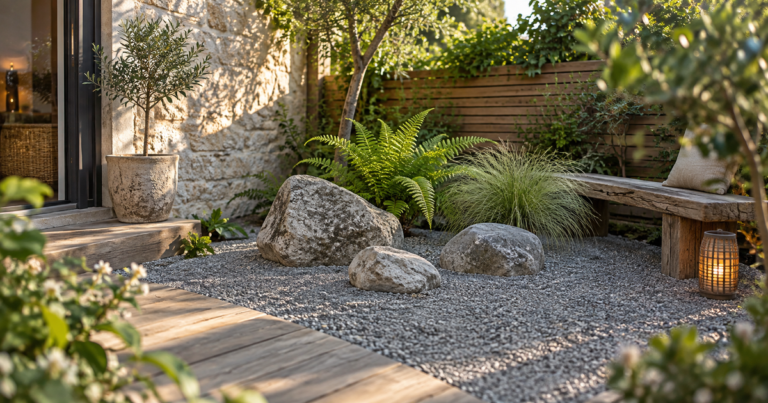 Jardin zen pas cher : 10 idées apaisantes à petit budget