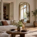 Où placer un miroir dans le salon pour agrandir et mieux éclairer la pièce ?