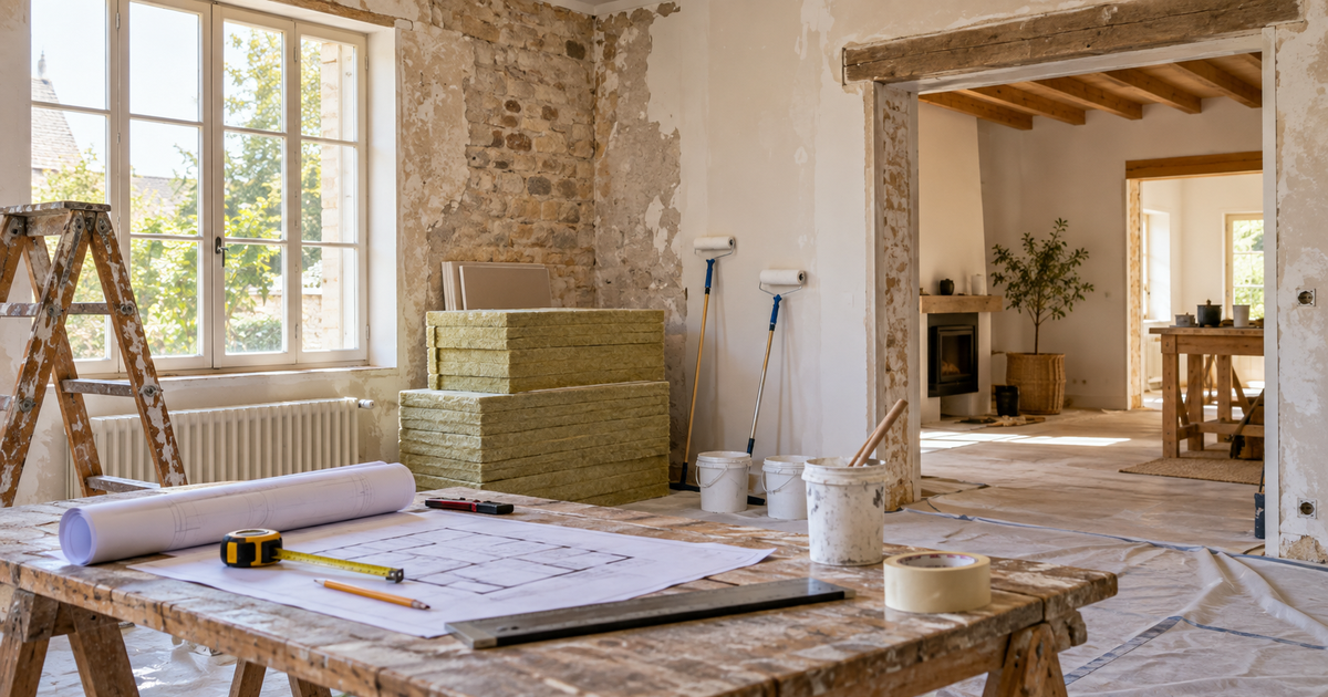 Rénover soi-même sa maison : quel budget prévoir poste par poste ?