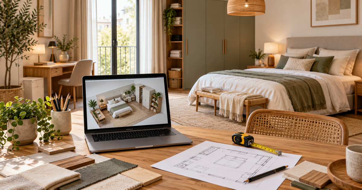 Dessiner une chambre en 3D : méthode simple et outils gratuits