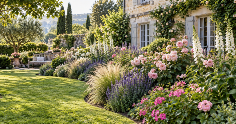 Jardin anglais : comment composer des massifs naturels et élégants ?