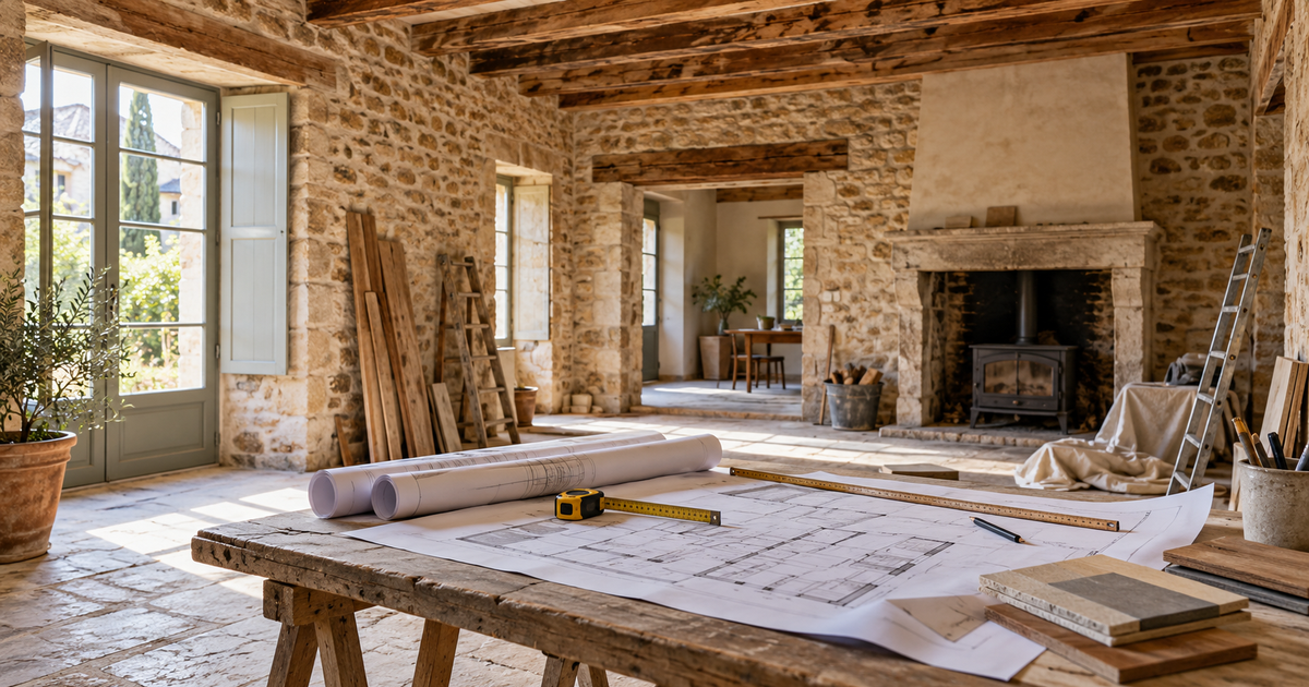 Rénover une maison ancienne : les étapes à suivre avant de commencer les travaux